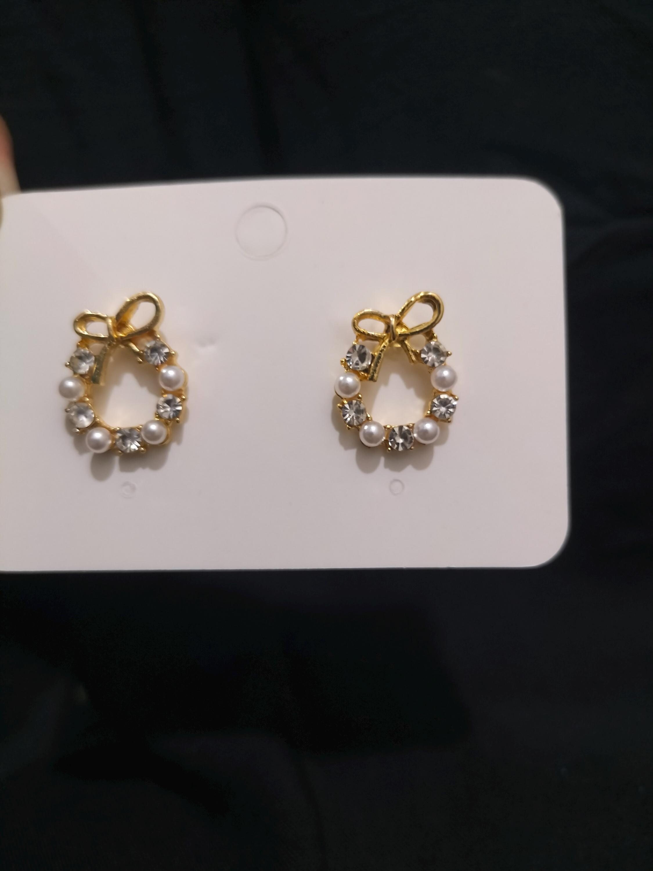 1 par de pendientes de color dorado para mujer y niña, pendientes de moda para boda, pendientes de moda para mujer.