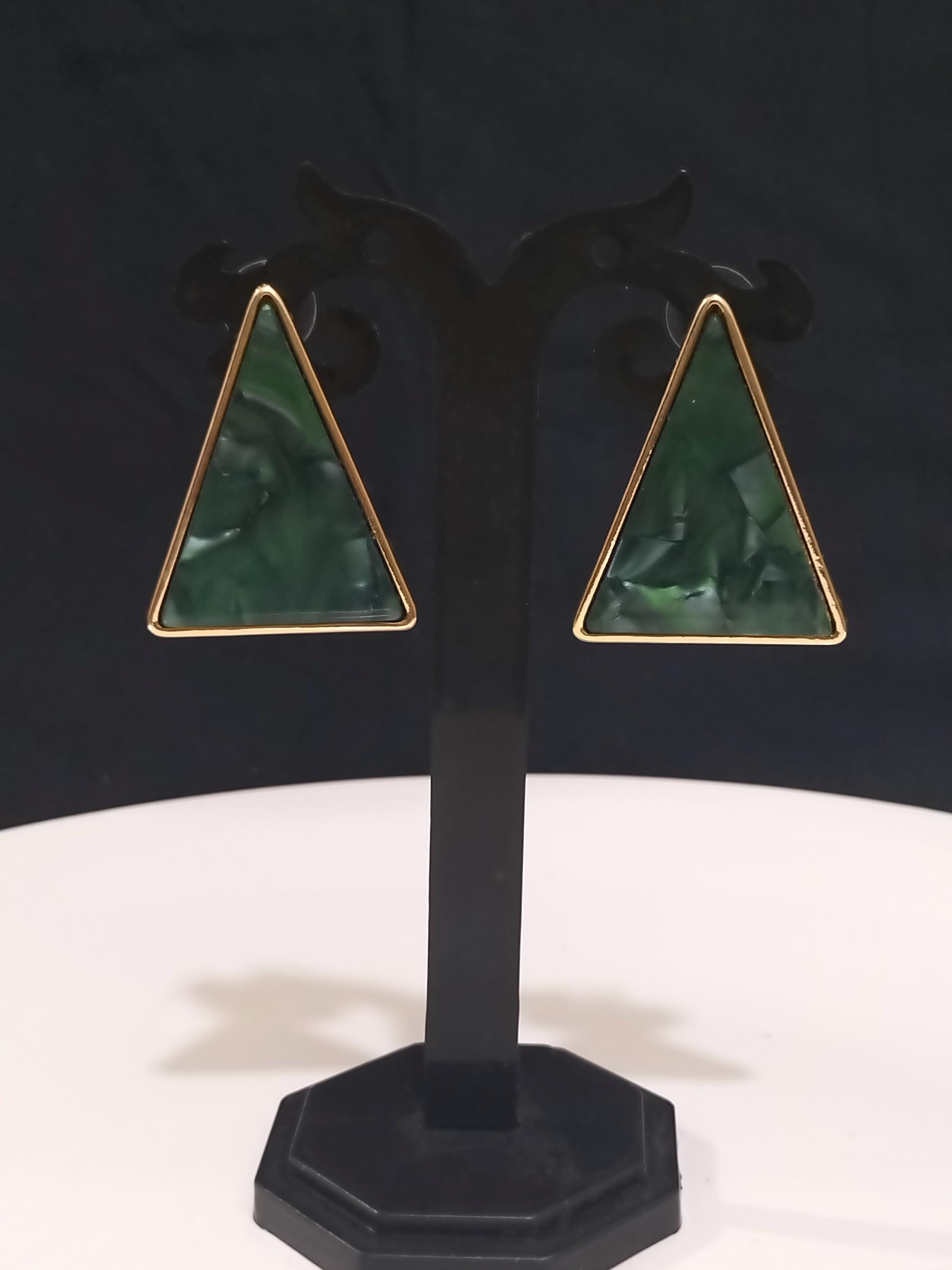 1 par de pendientes de color verde para mujer y niña, pendientes de moda para boda, pendientes de moda para mujer.
