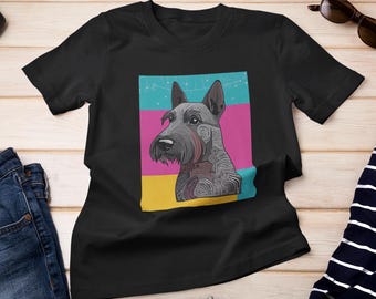 Scottish Terrier T‑Shirt | Scottie Tee Dog Lover Gift