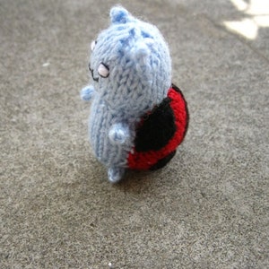 PATTERN- Tiny Knitted Catbug (The Bravest Warriors)*Knitting Pattern Only*