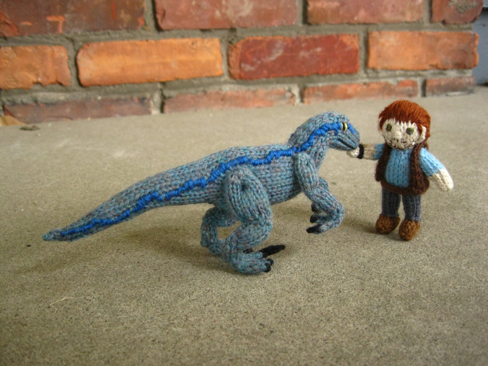 tiny velociraptor