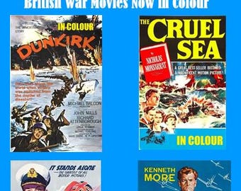 Quattro classici film di guerra britannici ora a colori