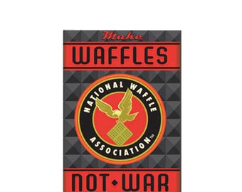 National Waffle Association Fridge Magnet