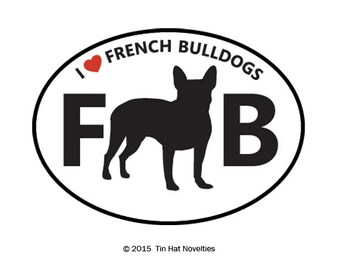 French Bulldog Sticker