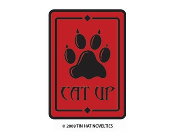 Cat Up Sticker