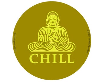 Chill sticker.