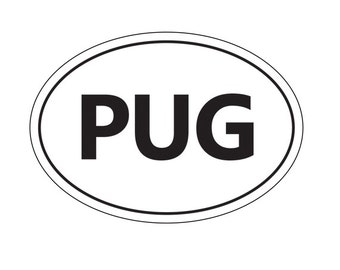 PUG sticker