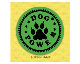 Dog Power Sticker