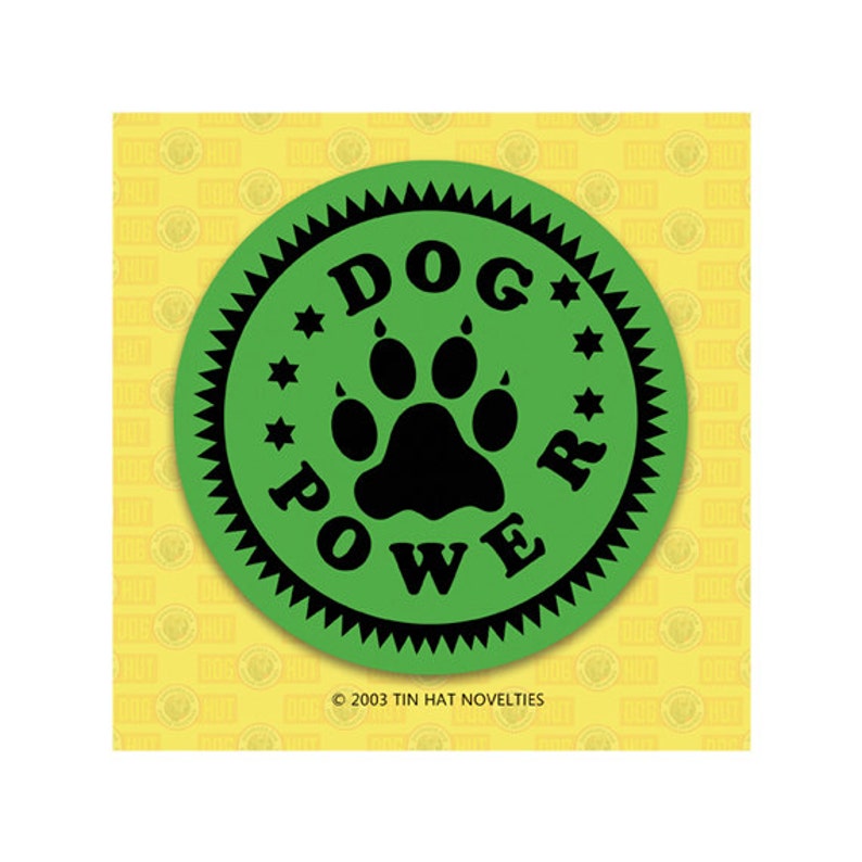 Dog Power Sticker image 1