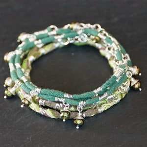 Earth Warrior Wrap Bracelet Necklace/ more than skin deep/ more than us jewelry/ pay it forward jewelry/ GIVINGTHROUGHJEWELRY