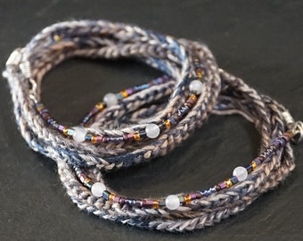 Synergy Affirmation Warrior Wrap/ Bracelets/ Necklaces/ more than skin deep/ more than this jewelry/ pay it forward/ givingthroughjewelry