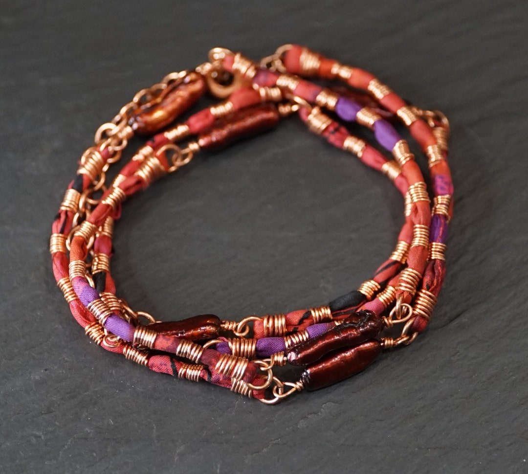 Cayenne Warrior Wrap/ More Than Skin Deep Jewelry/ One World Etsy