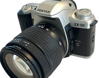 Vintage 35MM Film Camera - Pentax ZX-50 Model 35MM Camera - We