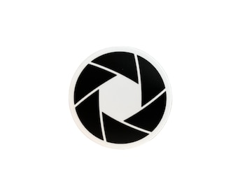 Photography Sticker - Aperture - Photography Decal - Photographer