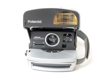 Polaroid Silver Express Instant Camera - Check out all of our Polaroid Cameras