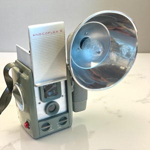 Vintage Film Camera - Anscoflex II -  Twin Lens Reflex  Anscoflex II TLR Camera outfit