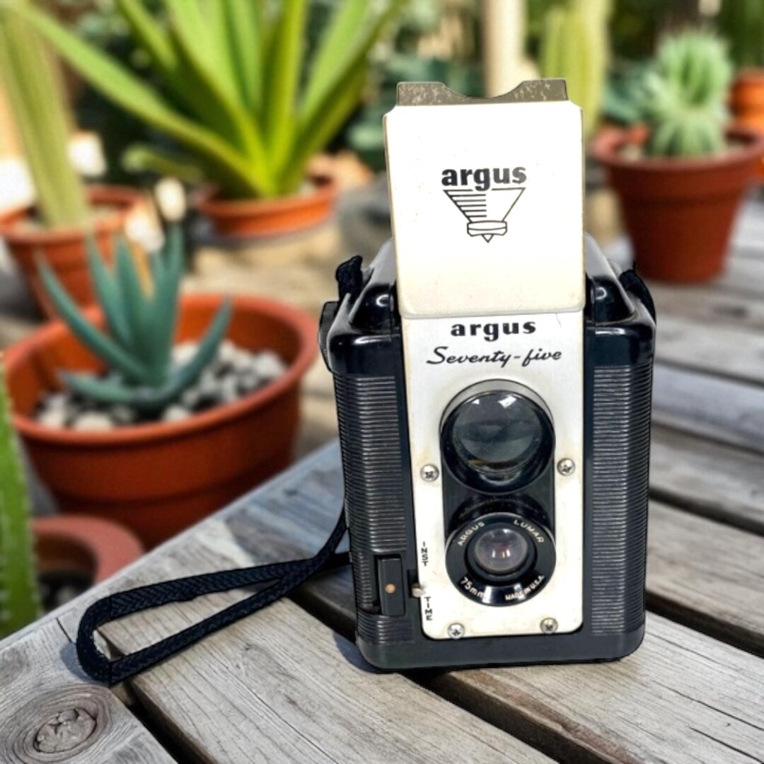 Vintage Film Twin Lens Camera - Amazing Vintage Argus Seventy-five