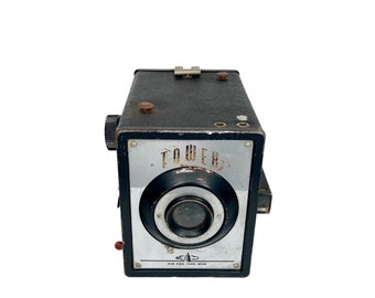 Vintage Camera -Tower 120 film Box Camera- Check us out and our huge collection of Vintage Cameras