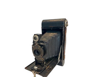 Vintage Camera -  Rare Vintage Kodak A-120 Folding 120 Film Camera