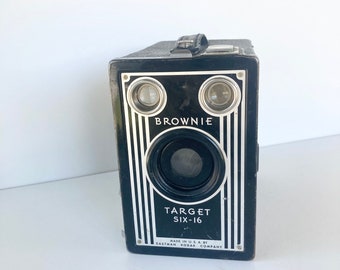 Vintage Box Camera Vintage Kodak Brownie Target Six-16 Large  Box Camera - Check out our huge vintage camera collection