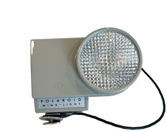 Polaroid Land Camera Wink Light Flash Unit