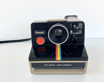 Vintage Polaroid Camera - Rare Polaroid Presto SX-70 Instant