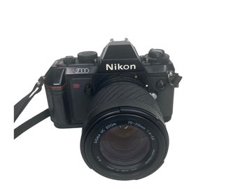Nikon TW2D 35mm Film Camera, Vintage Nikon Point & Shoot, Dual