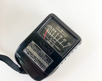 Vintage Exposure Meter - Vintage Weston  Exposure Meter with leather case
