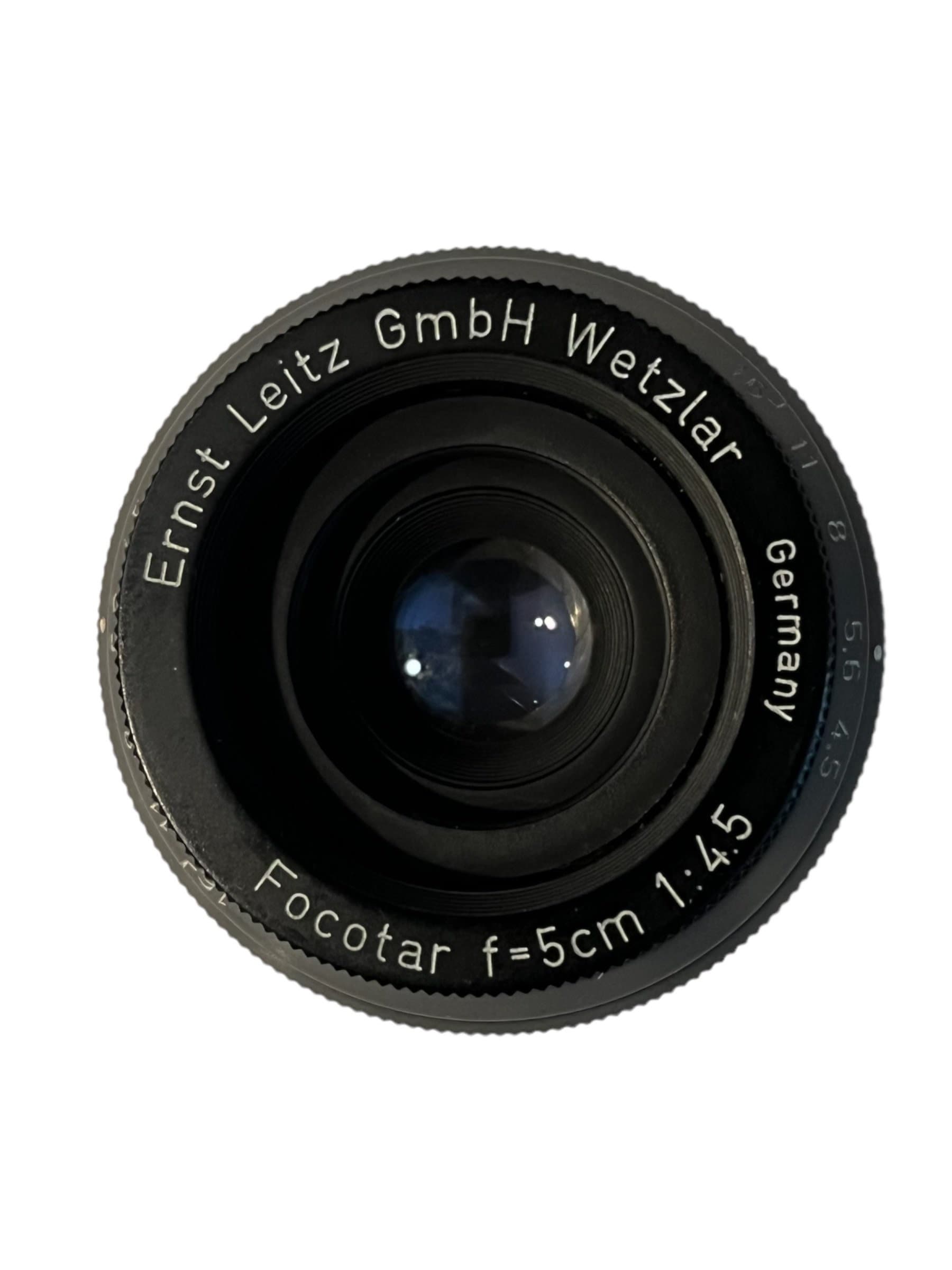 Vintage Leitz Wetzlar Lens - Leitz Focotar 4.5/5cm F/4.5