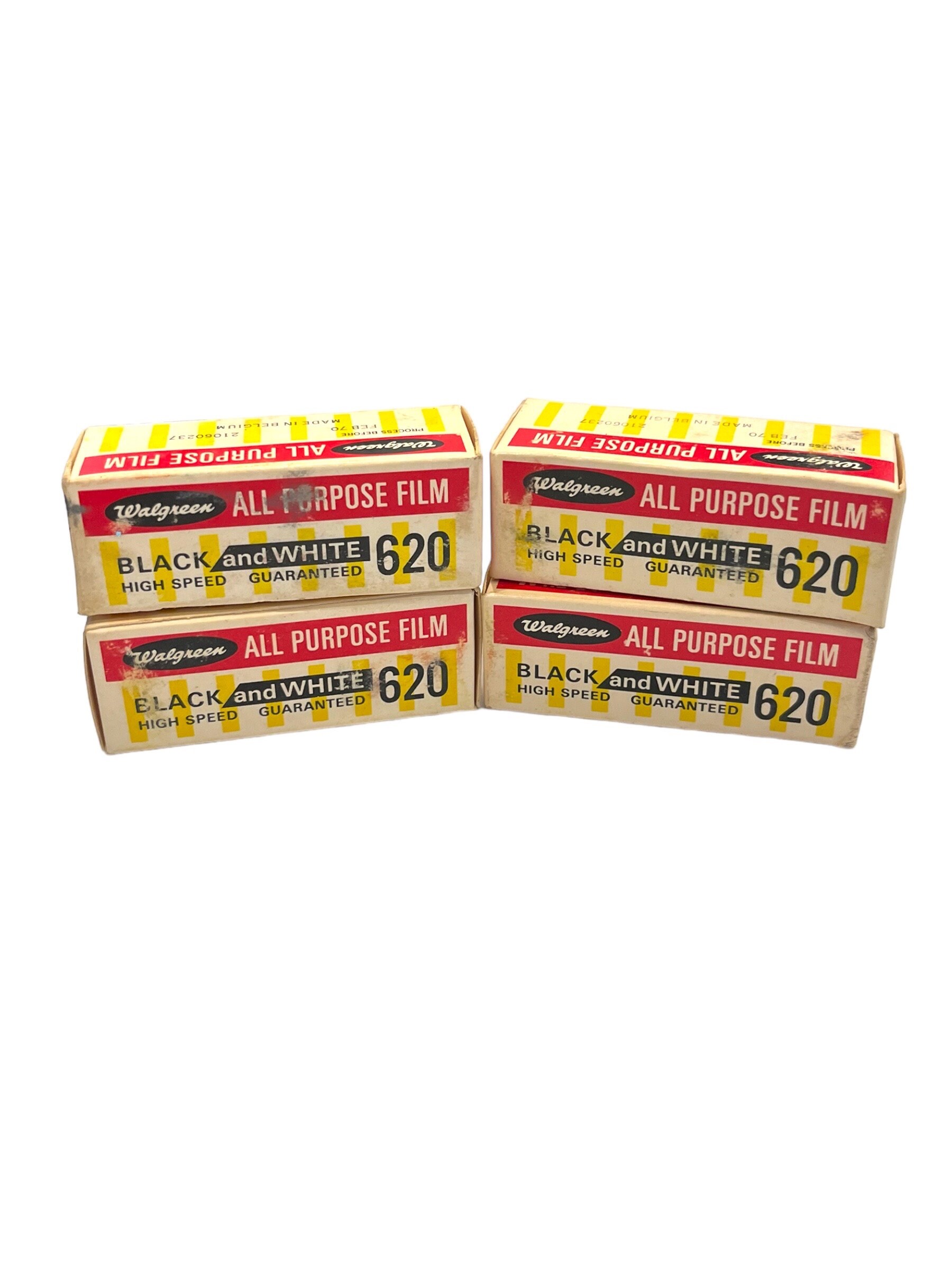 Vintage Film Vintage Unopeneed Box of 620 Film Walgreens All