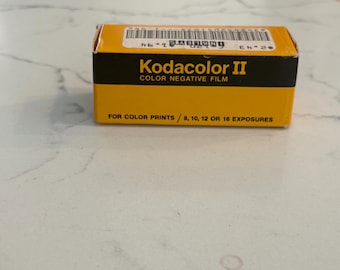 Vintage Film - 1980's Vintage unopened roll of Kodak C120 Film - Vintage Film