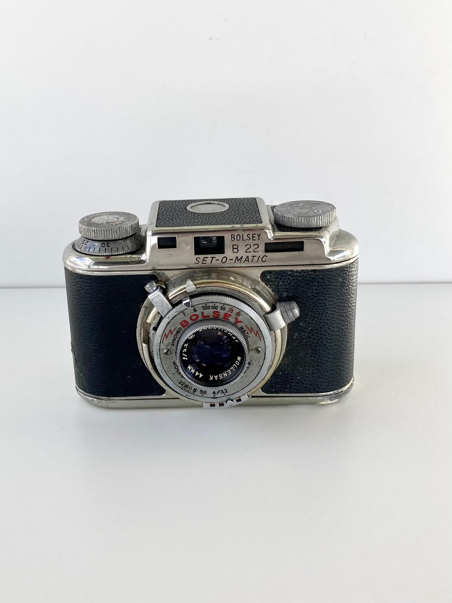 Vintage Film Camera - Bolsey 1950's Model B22 Camera - See All of