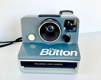 Vintage Polaroid Camera The Button SX-70 Instant Camera- See our great selection of Vintage Cameras and Polaroids