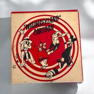 Vintage 8MM Film Movie - Whimseyland Cartoon - Mutt & Jeff - 8MM Movie