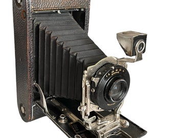 Vintage Folding Film Camera- Vintage Ansco No 3A Folding Camera