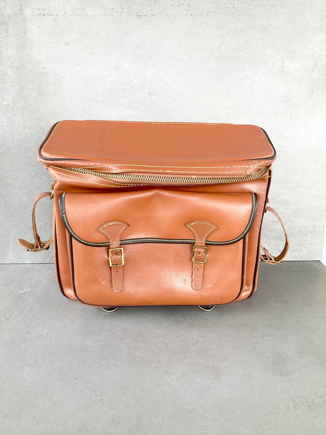 Vintage Camera Case Vintage Camera Gear Leather Camera Case Etsy