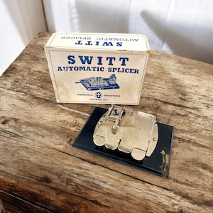Vintage Switt Brand Film Splicer - 8mm film splicer