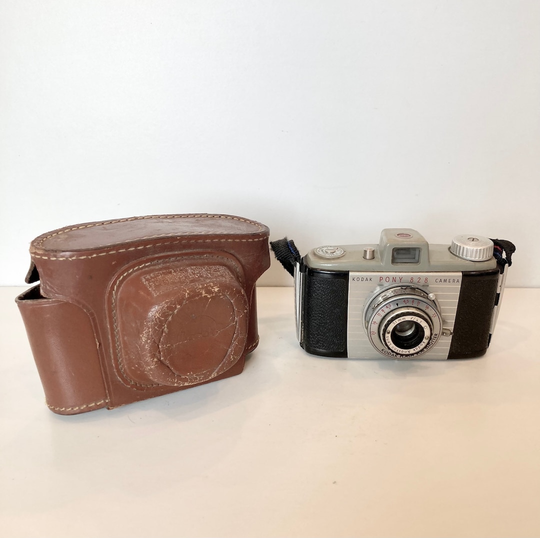 Vintage film camera. Kodak Pony Model 828 Film Camera -Check out