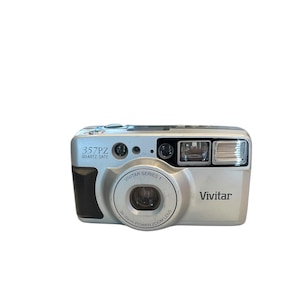 Vintage 35MM film camera - Point and shoot  Vivitar 357PZ Zoom- Check out all of our vintage cameras