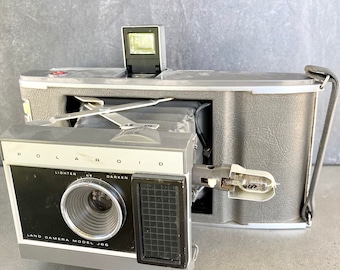 Vintage Polaroid Land Camera Model J66 - Check out all of our Polaroid cameras