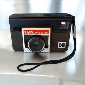 Vintage Film Camera -  Kodak Instamatic X15F Model Camera - We have a Vintage Camera for You