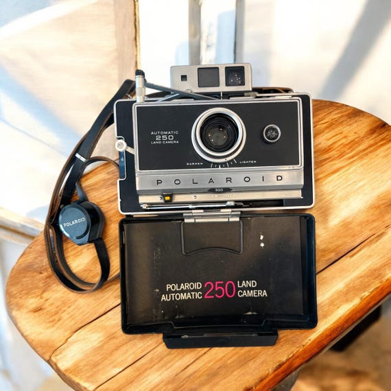 Polaroid 250 Land Polaroid 100 Land Camera Film Vintage Polaroid