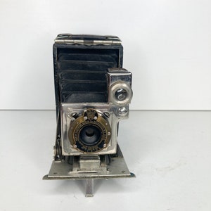 Vintage Camera -  Rare Vintage Kodak Premoette Jr. Folding Bellows Camera Circa 1910