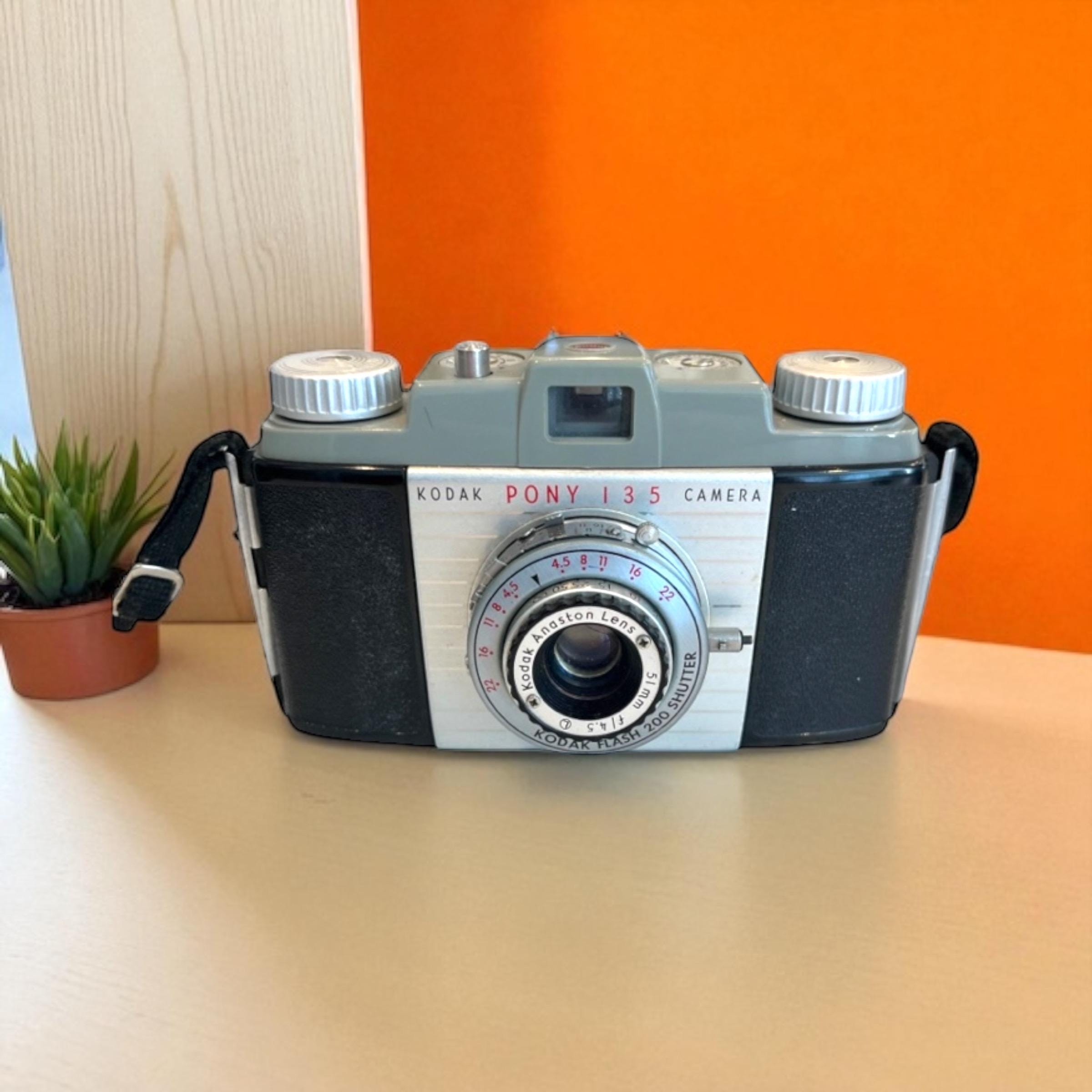 Vintage Film Camera - Vintage Kodak Pony 135 Film Camera - Check