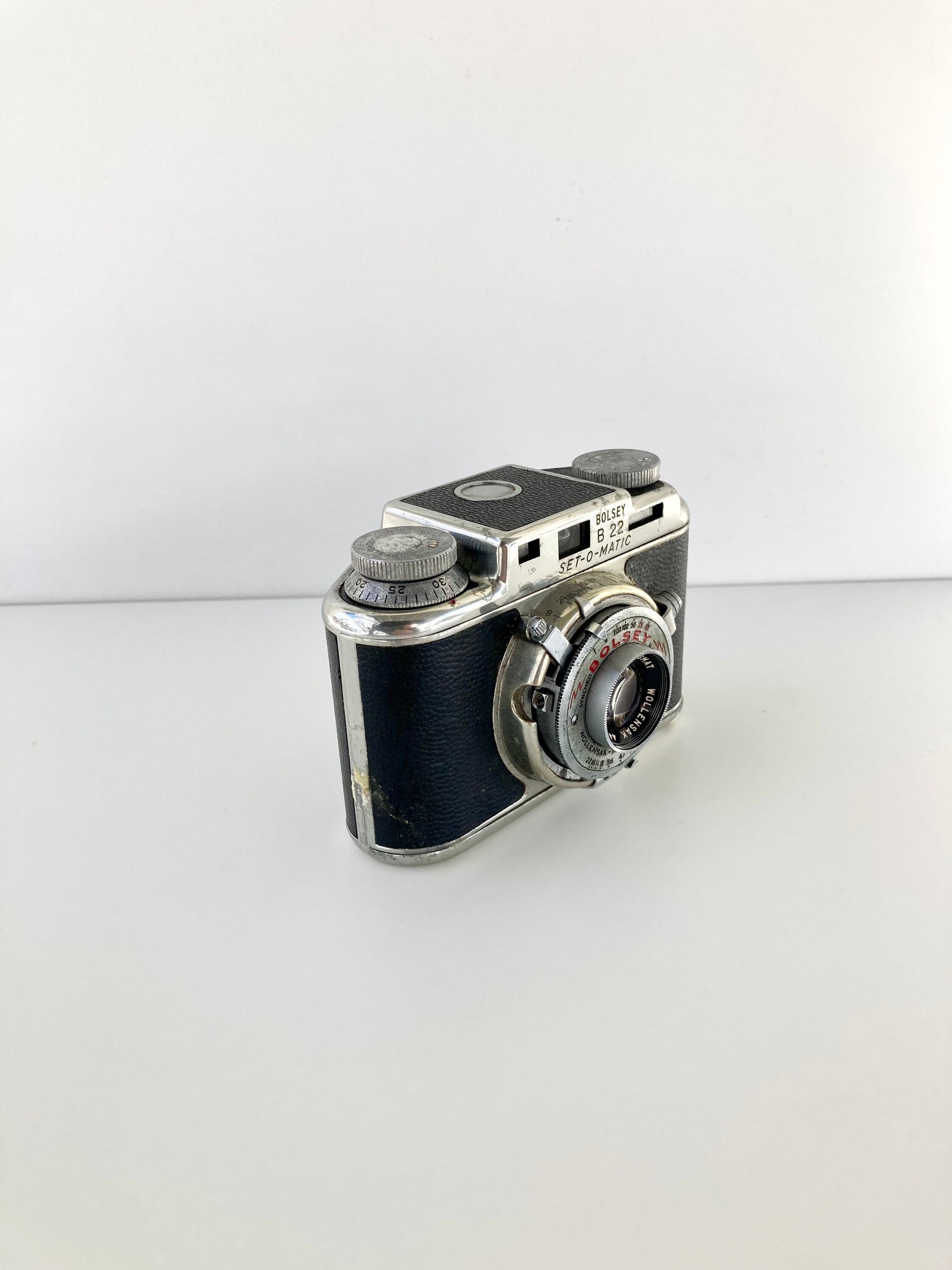 ボルシー BOLSEY B22 Bolsey B22 Set-O-Matic 35mm Camera With 44mm F/3.2 Anastigmat