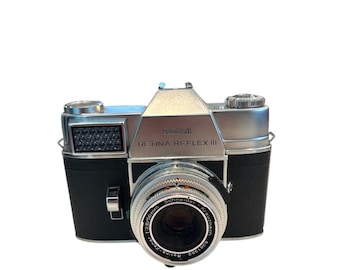 Kodak Retina Reflex IV 35mm Rare Film SLR Camera Images- Digital