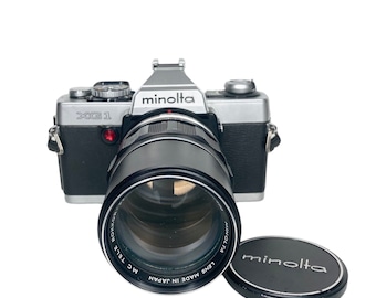 Vintage 35MM film camera - Very Nice Minolta XG-1 35MM Film Camera- We have a great selection of Vintage 35mm Cameras - Vintage Film Cameras