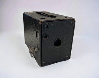 Vintage Box Camera- Kodak Box Camera - Kodak Number 2 Brownie - Check us out and our huge collection of Vintage Cameras