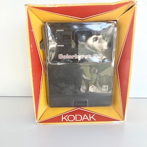Vintage Camera - Very unique Kodak Instant Camera - Kodamatic Colorburst 50 in original box