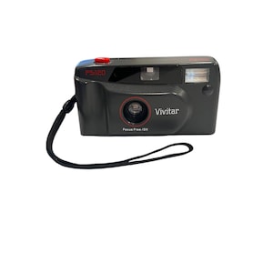 Vintage 35MM film camera - Point and shoot  Vivitar PS 120 Focus Free - Check out all of our vintage cameras
